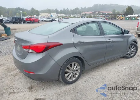 2014 Hyundai Elantra Se из США, поврежденный, VIN 5NPDH4AE5EH474595